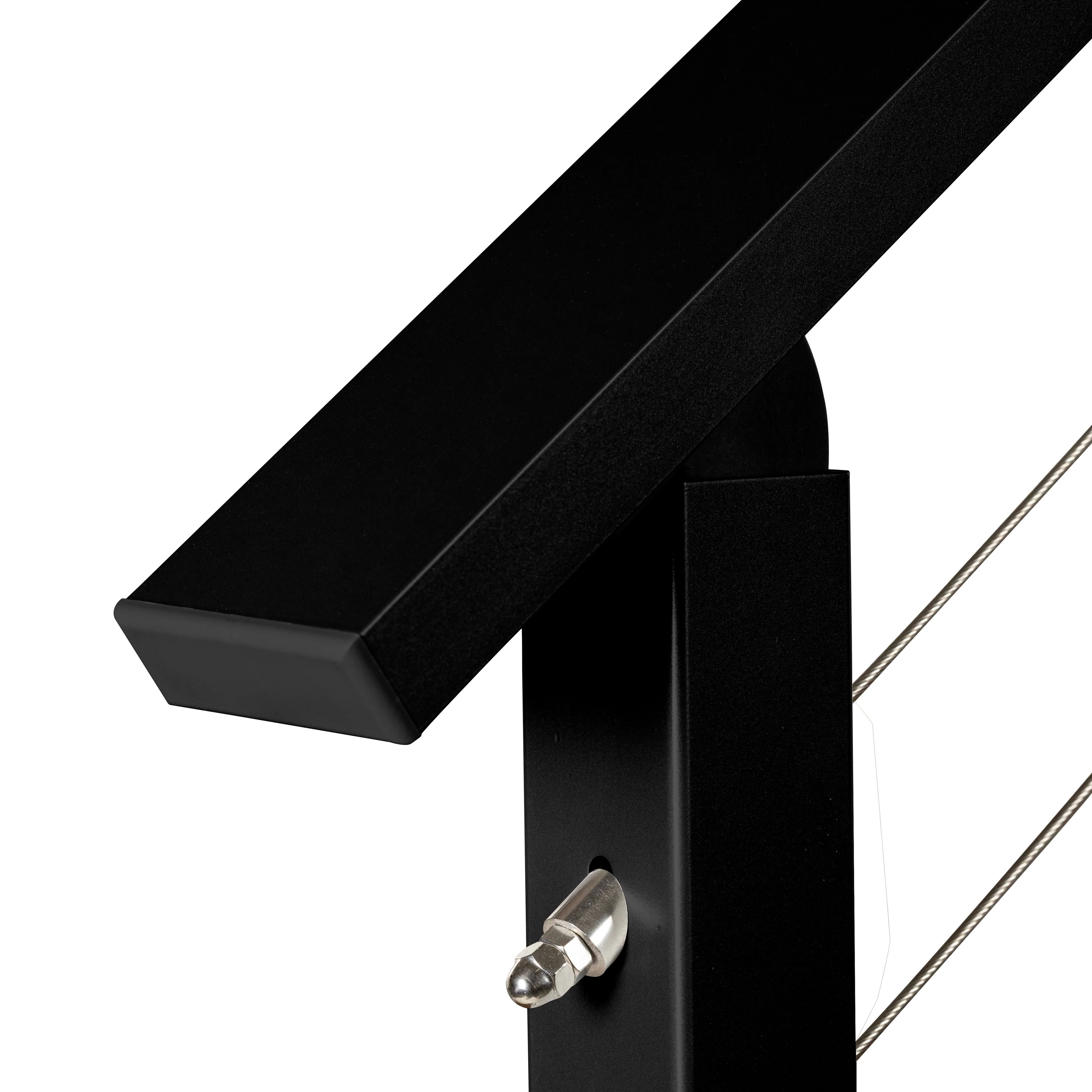 10 ft. Black Stair Cable Railing 36 in. Base Mount - Image 5