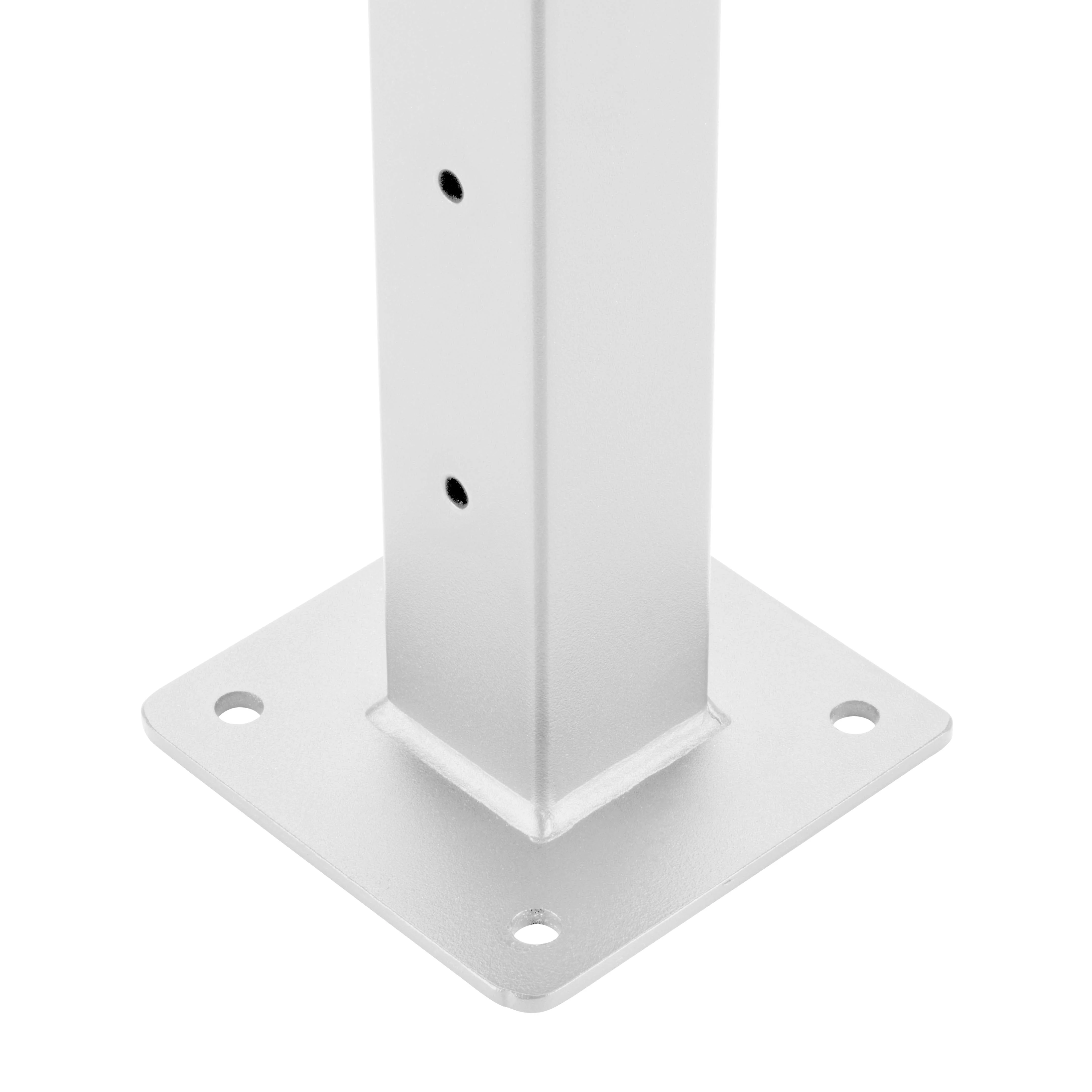 10 ft. Deck Cable Railing, 42 in. Base Mount, White - Image 3
