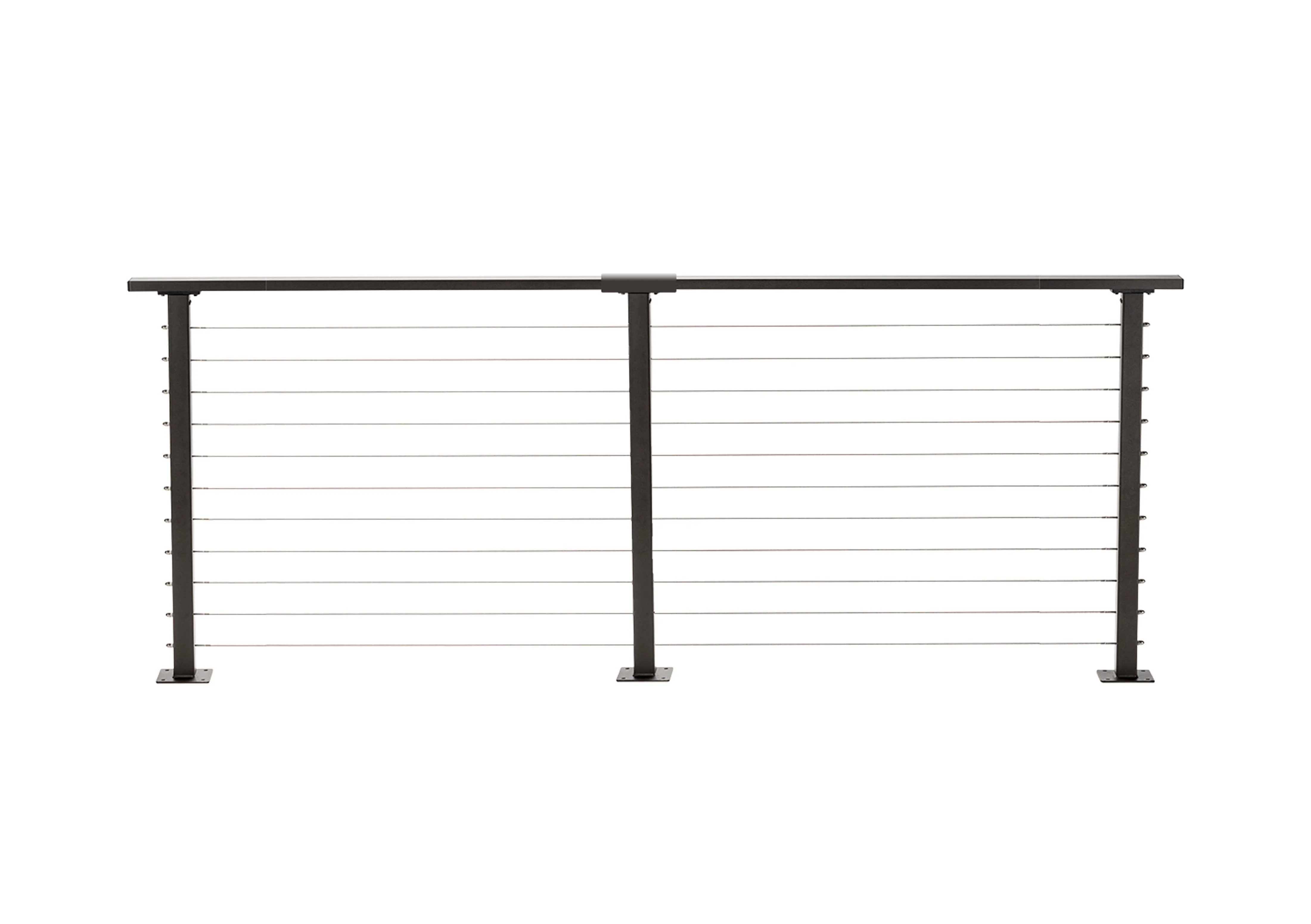 12 ft. Bronze Deck Cable Railing , Stainless