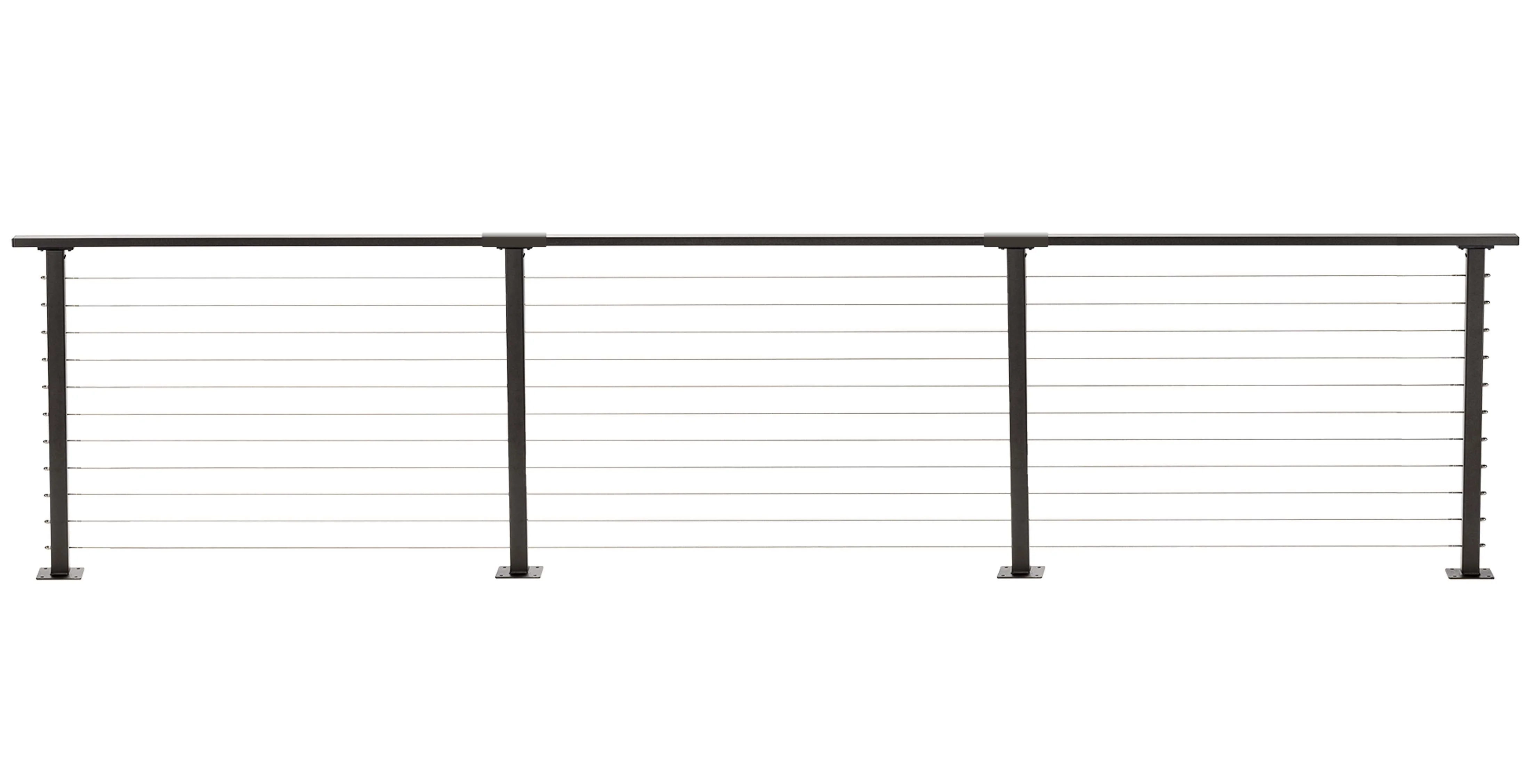 13 ft. Bronze Deck Cable Railing