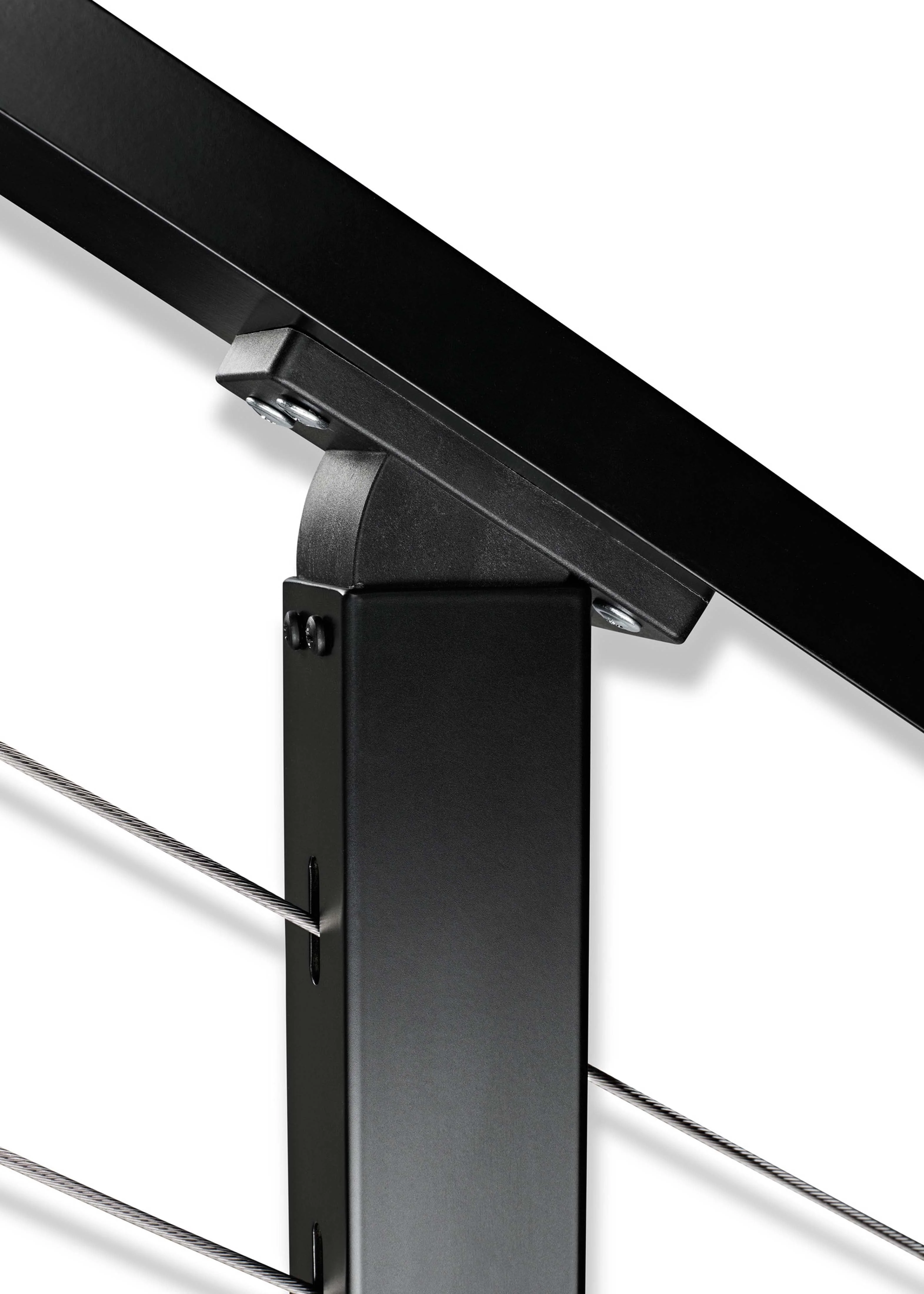 18 ft. Stair Cable Railing, 42 in. Base Mount, Bronze - Image 7