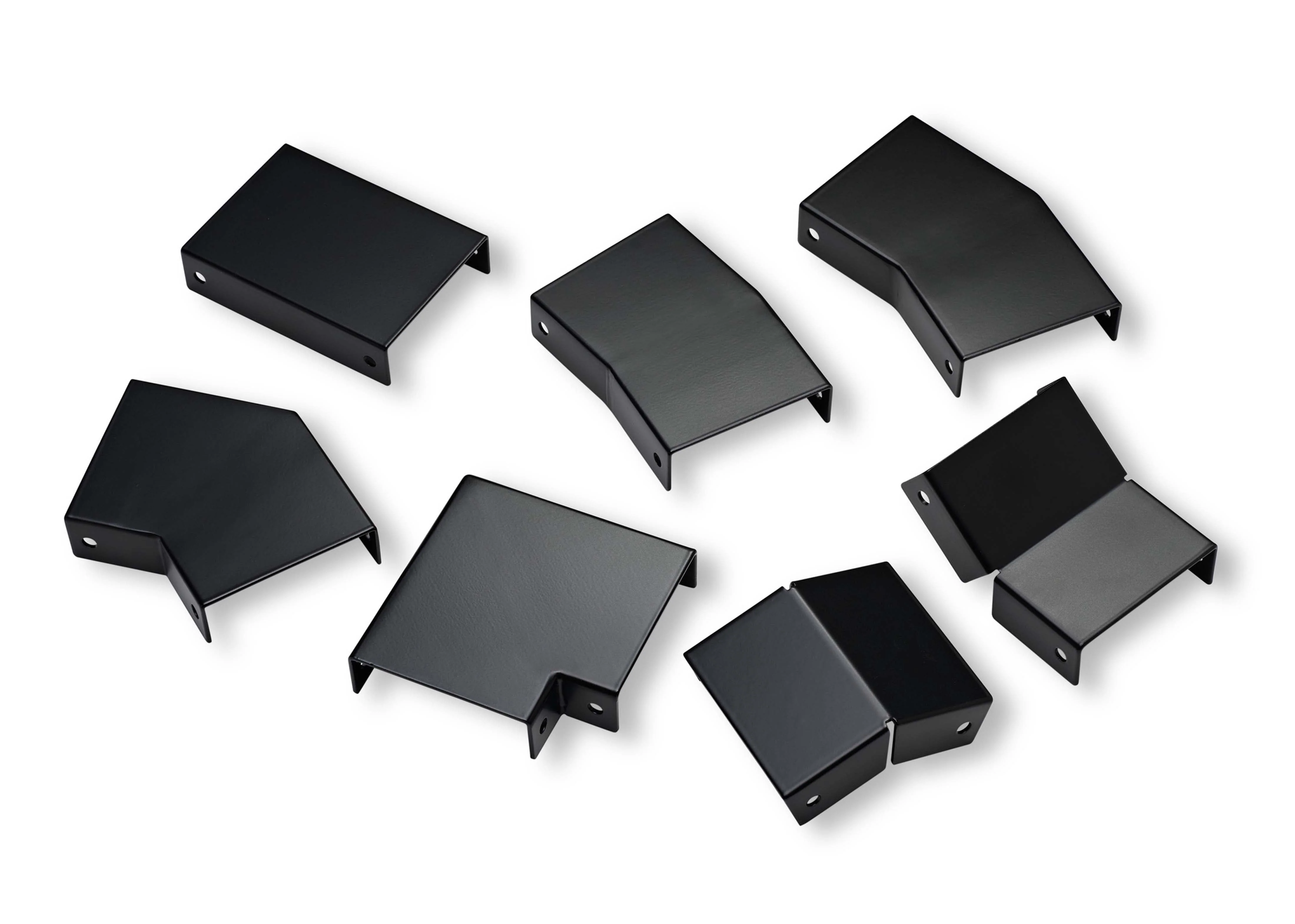 1"X2", 90 Degree Horizontal to Stair Transition Sleeve, Grey - Image 4