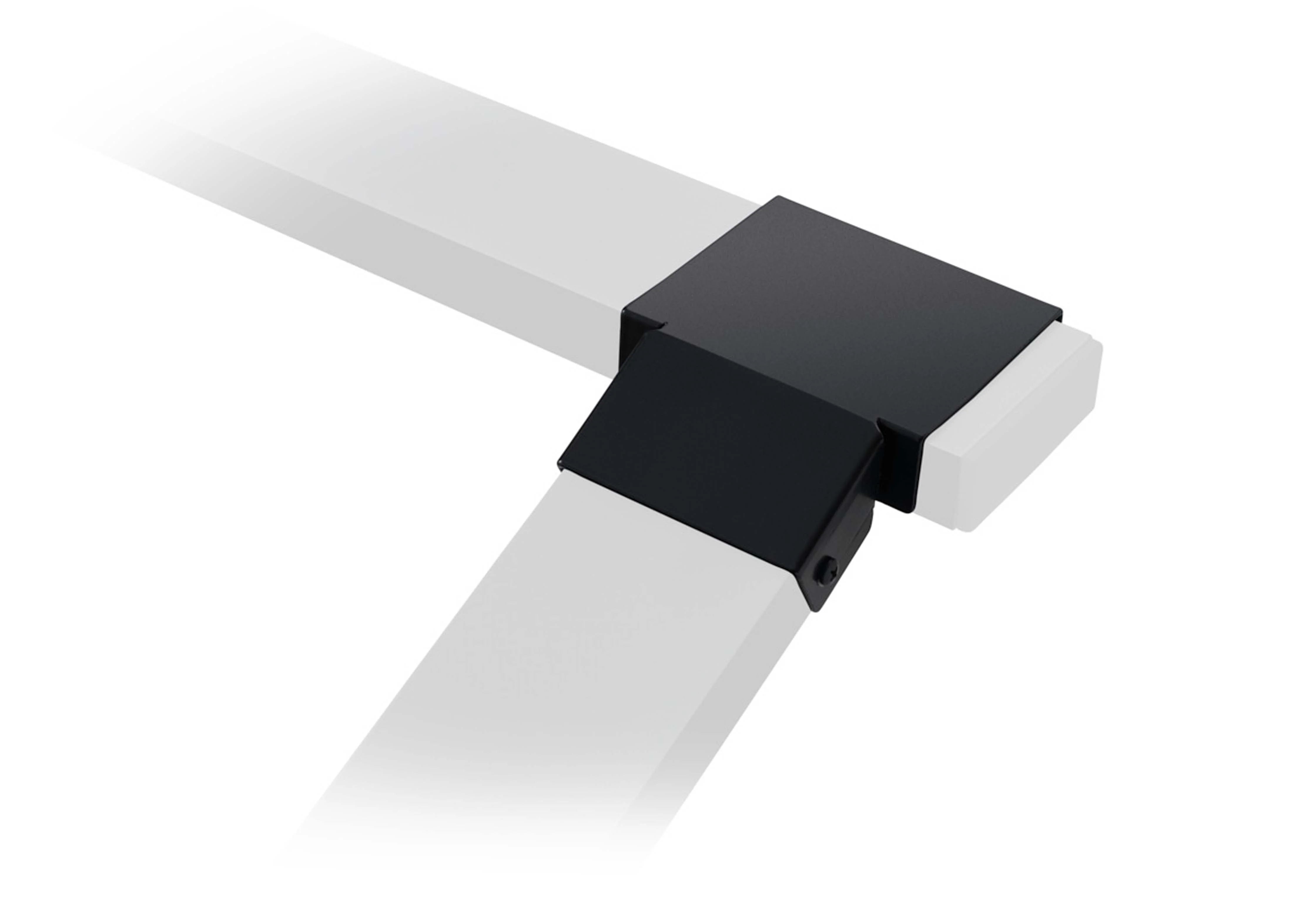 1"X2", 90 Degree Horizontal to Stair Transition Sleeve, White - Image 3