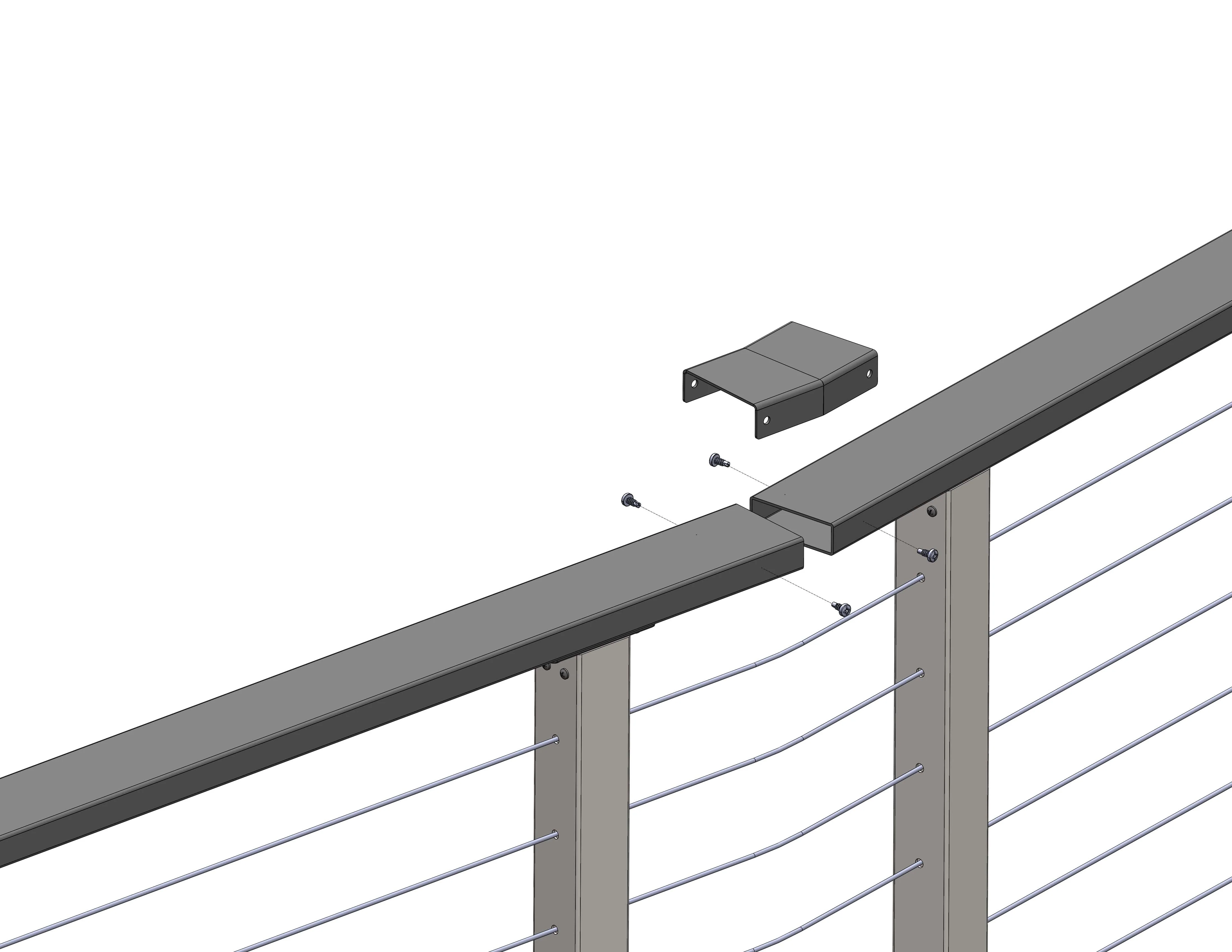 1"X3", 11.25 Degree Sleeve, Grey - Image 3