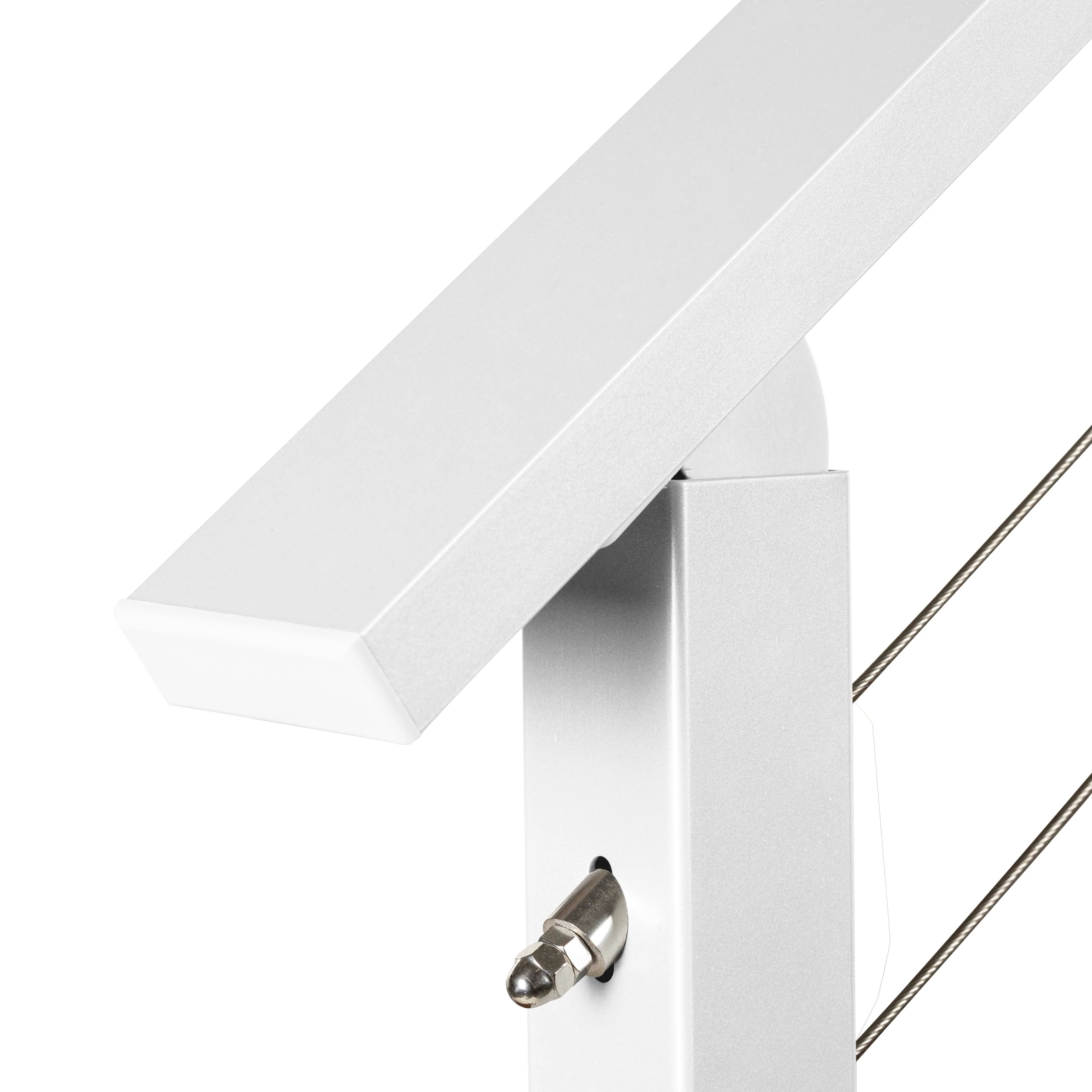23 ft. Stair Cable Railing, 36 in. Base Mount in White - Image 5