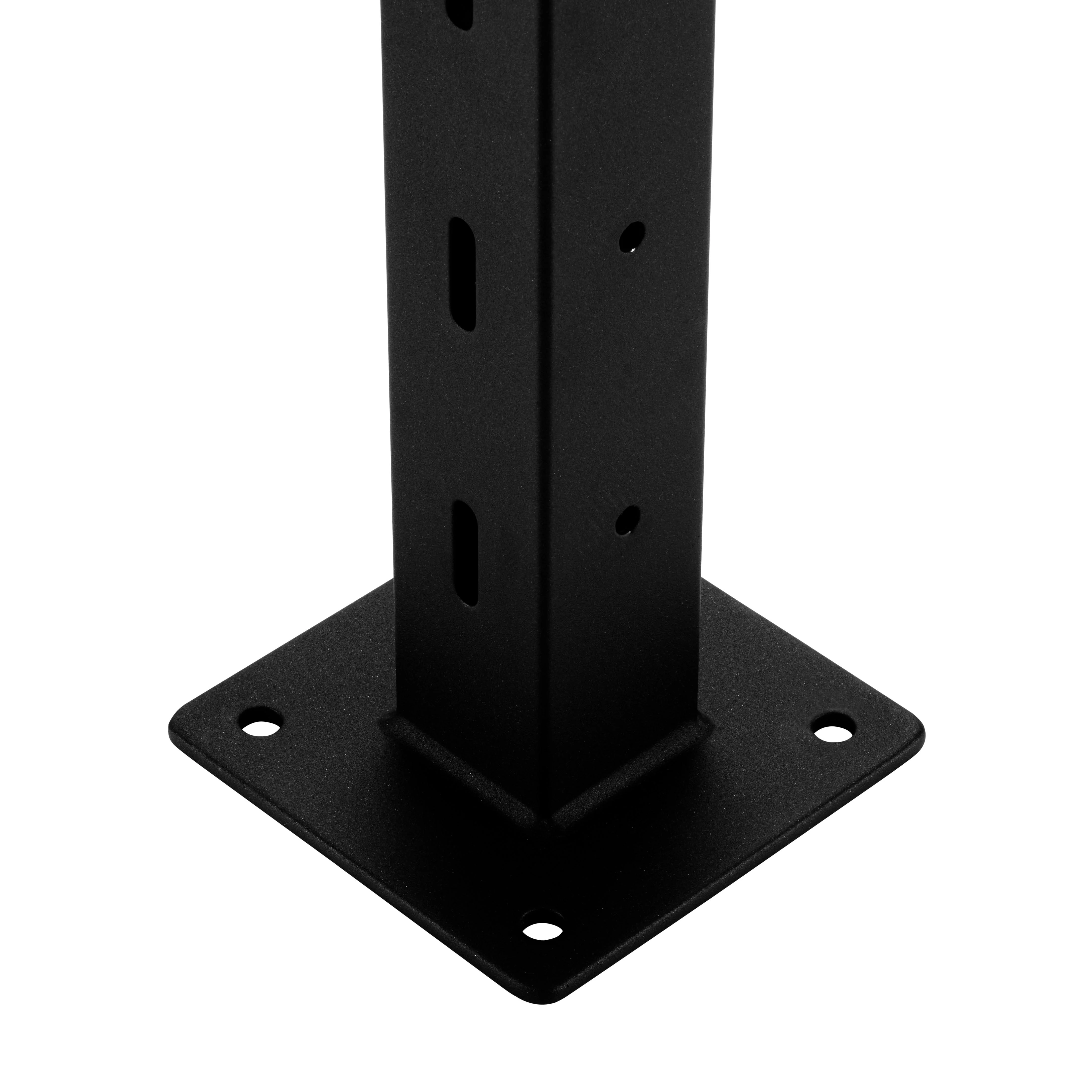 36", Base Mount, Transition, Zinc Post, Black - Image 3