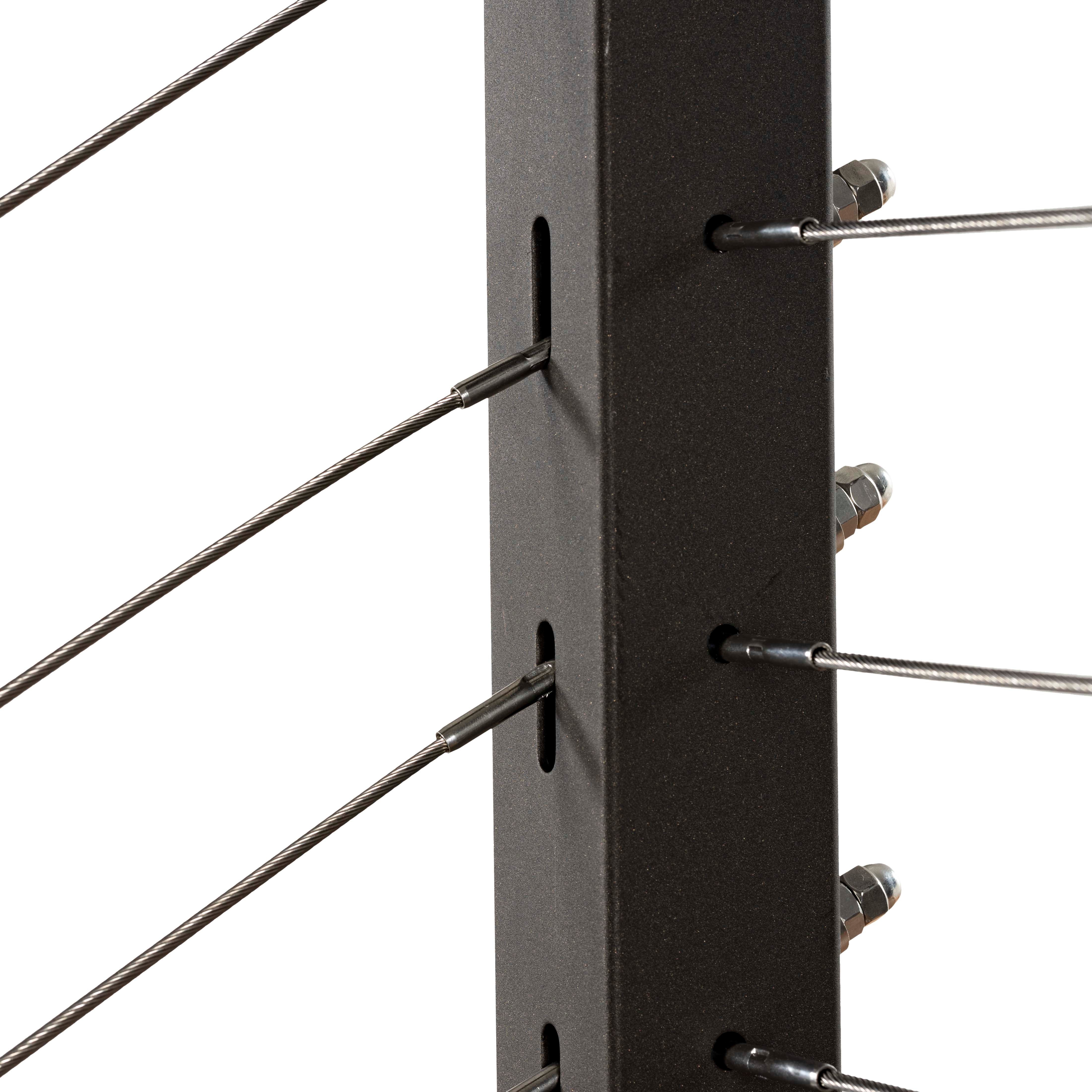 36", Base Mount, Transition, Zinc Post, Bronze - Image 2
