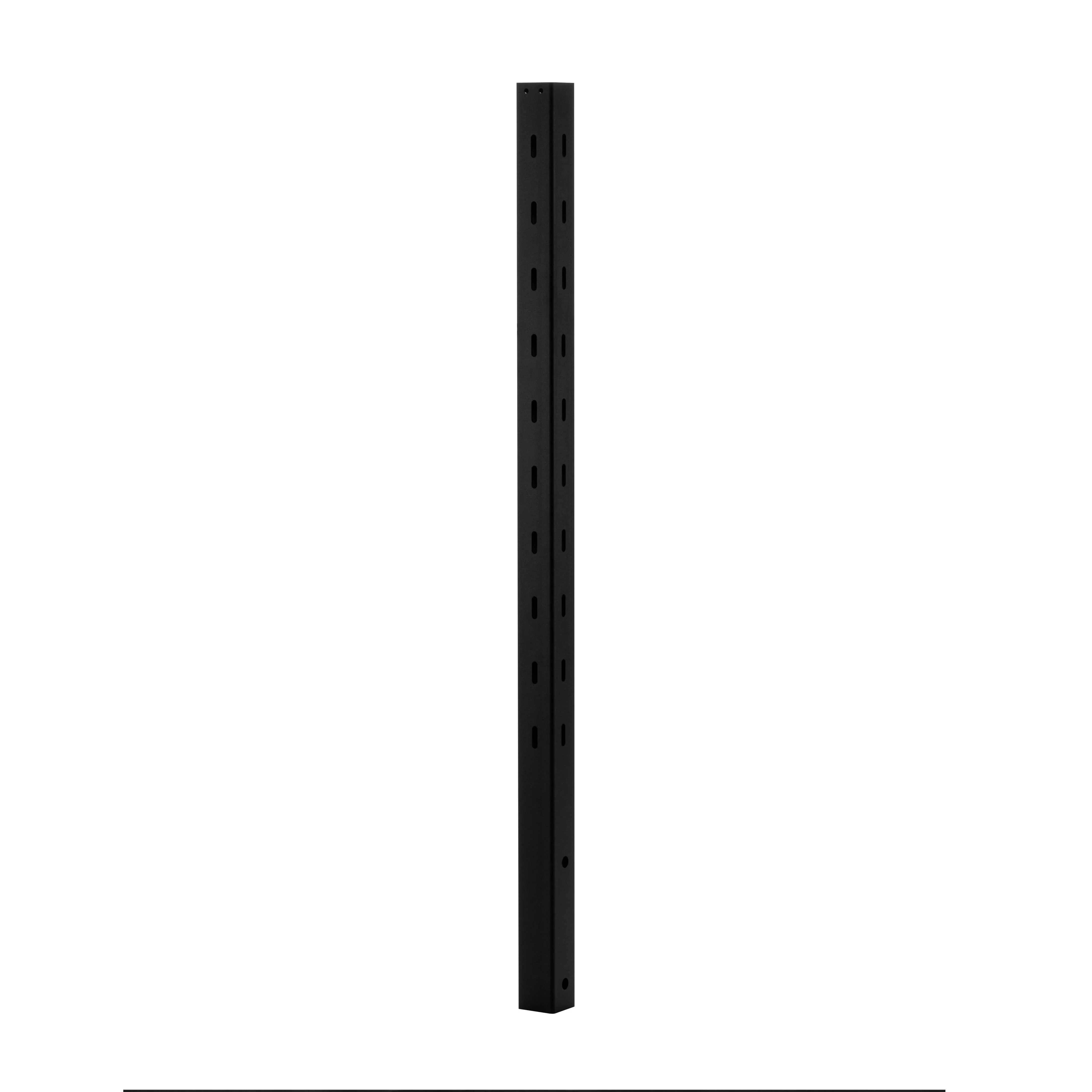 36", Fascia Mount, Transition, Stainless Post, Black